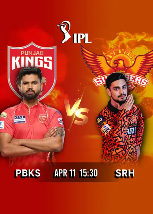 Movie Poster: IPL 2026 Match 17 PBKS vs SRH