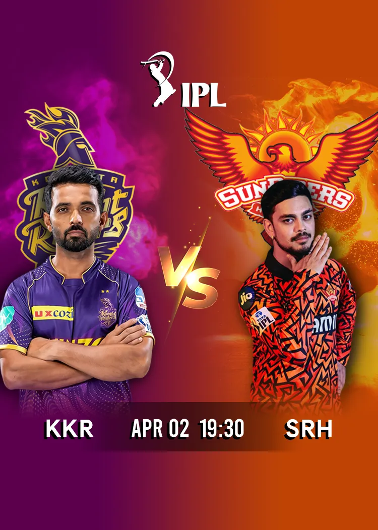 Movie Poster: IPL 2026 Match 6 KKR vs SRH