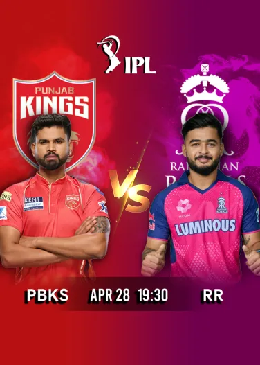 IPL 2026 Match 40 PBKS vs RR