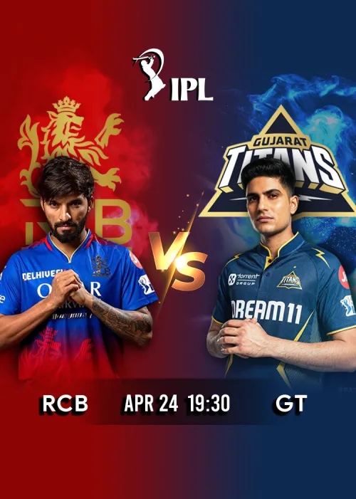 Movie Poster: IPL 2026 Match 34 RCB vs GT