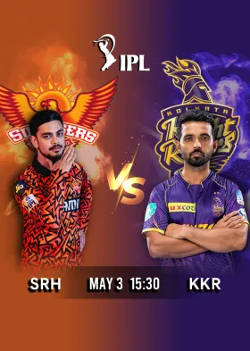 IPL 2026 Match  45 SRH vs KKR - Movie free on Castle