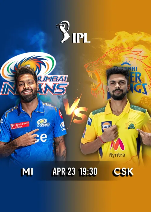 Movie Poster: IPL 2026 Match 33 MI vs CSK