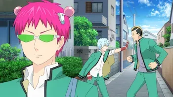 E1.Three Men, A Little Girl, A Police Officer and A Dog