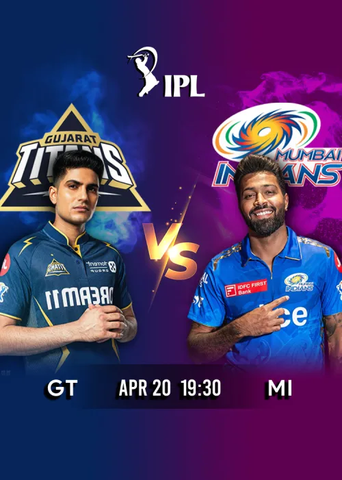 Movie Poster: IPL 2026 Match 30 GT vs MI